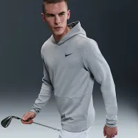 Nike Victory чоловічі Dri-FIT Therma Flex для гольфу Толстовка з капюшоном колір сірий