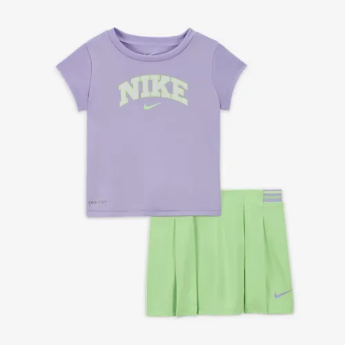 Nike Dri-FIT Prep in Your Step Baby (12-24M) Skort комплект колір зелений