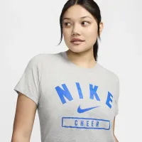 Nike женская Cheer футболка цвет серый