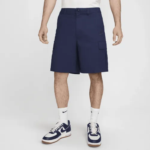 Nike Club чоловічі Woven Cargo шорти блакитний