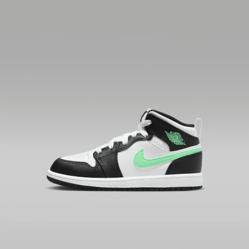 Nike Jordan 1 Mid Little дитячі Кросівки колір білий