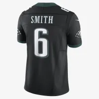 DeVonta Smith Philadelphia Eagles мужские Nike Dri-FIT NFL Limited Football Jersey цвет черный