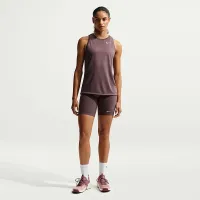 Nike Dri-FIT жіноча тренувальні Tank колір фіолетовий