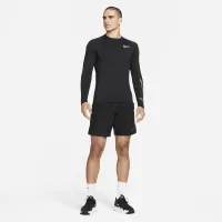 Nike Pro Dri-FIT чоловічі Slim Fit Long-Sleeve Top колір чорний