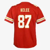 Travis Kelce Kansas City Chiefs Big детские Nike NFL Game Jersey цвет красный