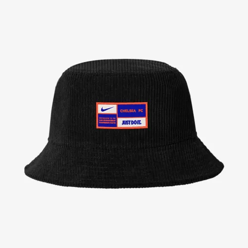 Chelsea FC Nike Soccer Corduroy Bucket Cap цвет черный