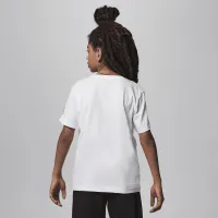 Nike Jordan Watercolor Jumpman Big Kids' Graphic T-Shirt White