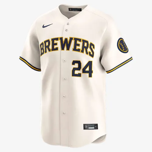 William Contreras Milwaukee Brewers чоловічі Nike Dri-FIT ADV MLB Limited Jersey колір коричневий