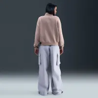 Nike Sportswear Club Fleece женская Loose Track Куртка цвет коричневый