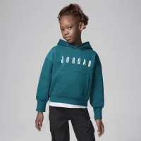 Nike Jordan Soft Touch Mixed Pullover Толстовка с капюшоном Little Kids Толстовка с капюшоном цвет зеленый