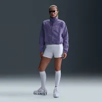 Nike Sportswear Everything Wovens жіноча оверсайз Repel UV Protection Куртка колір фіолетовий