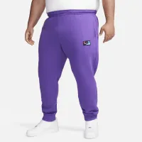 Nike Club Fleece мужские Fleece Pants цвет фиолетовый