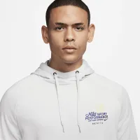 Nike чоловічі Dri-FIT Hooded Fitness Pullover колір сірий