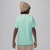 Nike Jordan Big дитячі Gradient Stacked Jumpman футболка колір зелений
