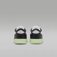 Nike Air Jordan 1 Retro Low Big детские Кроссовки цвет черный