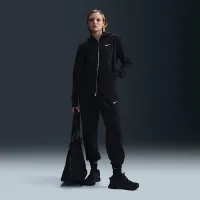 Nike Sportswear Phoenix Fleece женская Full-Zip Толстовка с капюшоном цвет черный
