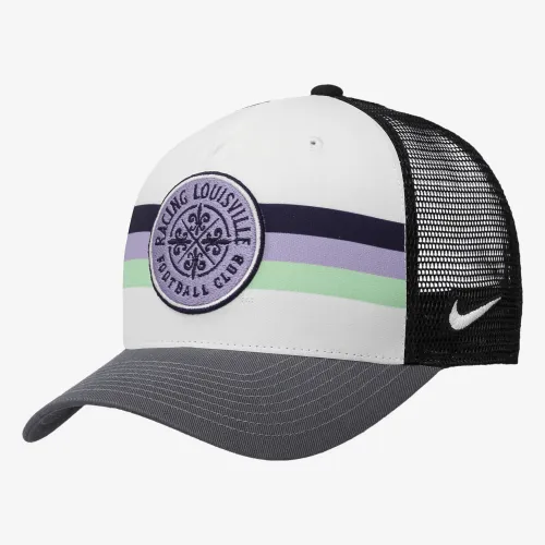 Racing Louisville FC Nike NWSL Trucker Cap цвет черный