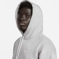 Nike Solo Swoosh чоловічі Fleece Pullover Толстовка з капюшоном колір сірий