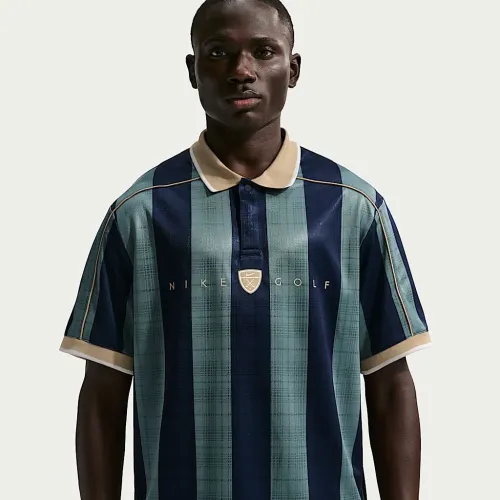 Nike Fairway Fresh чоловічі Dri-FIT Loose Short-Sleeve для гольфу Polo колір сірий