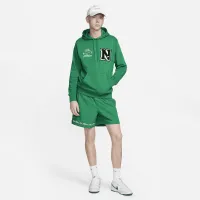 Nike Club Fleece мужские French Terry Pullover Толстовка с капюшоном цвет зеленый