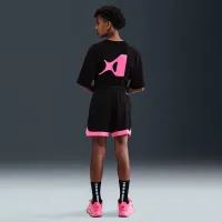 Nike A'ja Wilson Big детские Dri-FIT баскетбольные шорты цвет черный
