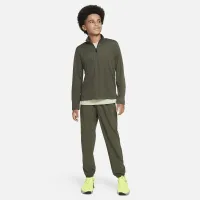 Nike Multi Big детские (для мальчиков) Dri-FIT UV Long-Sleeve 1/2-Zip Top цвет зеленый