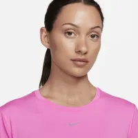 Nike One Classic жіноча Dri-FIT Short-Sleeve Top колір червоний
