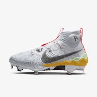 Nike Alpha Huarache NXT PE чоловічі бейсбольні бутси колір сірий