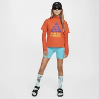 Nike ACG Repel One Big детские (Girls') велосипедки с карманамицвет зеленый