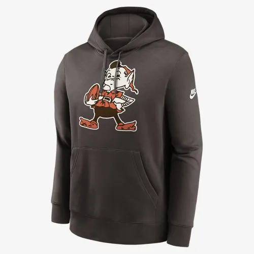 Cleveland колір коричневийs Rewind Club Logo Men’s Nike NFL Pullover Толстовка з капюшоном колір коричневий