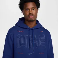 Nike Club чоловічі Pullover Fleece Толстовка з капюшоном блакитний