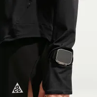 Nike ACG женская UV-Resistant Hooded Trail Running Mid-Layer Top цвет черный