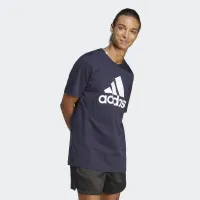 Футболка adidas Essentials Single Jersey Big Logo IC9348 - Синя