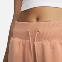 Nike Sportswear Phoenix Fleece женская С высокой Талией оверсайз Sweatpants цвет коричневый