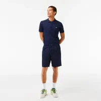 Шорти Lacoste Erkek Classic Fit Beyaz Sort GH353T-166 - Синій