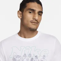 NikeCourt чоловічі Dri-FIT Tennis футболка колір білий