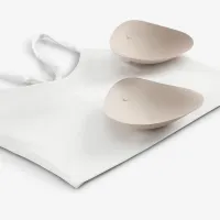 Nike Indy жіноча Light-Support Padded Sports Bra Tank колір білий