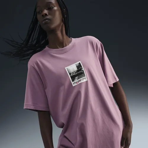 Nike Sportswear жіноча Crew-Neck футболка колір фіолетовий