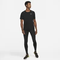 Nike Rise 365 мужские Dri-FIT Short-Sleeve Running Top цвет черный