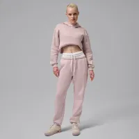 Nike Jordan Brooklyn Fleece женская Pullover Толстовка с капюшоном Pink