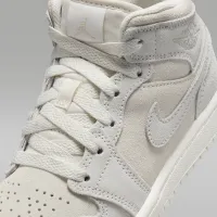 Nike Jordan 1 Mid SE Craft Little дитячі Кросівки колір коричневий