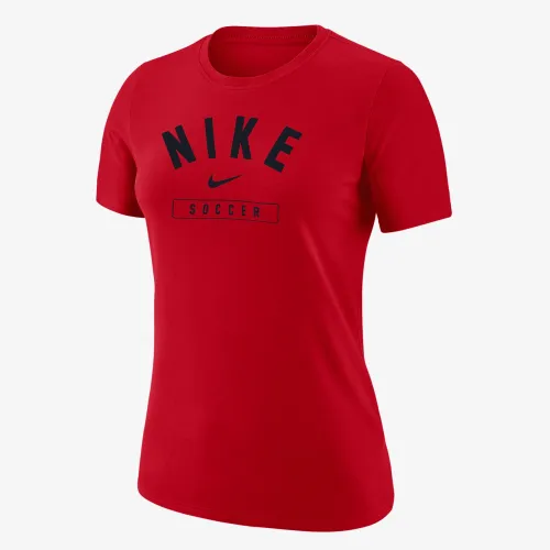 Nike Swoosh женская Soccer футболка цвет красный