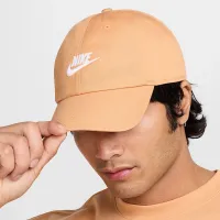 Nike Club Unstructuцвет красный Futura Wash Cap Orange