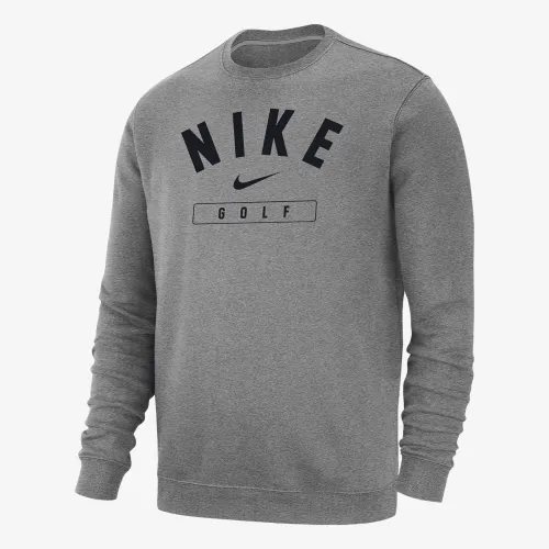 Nike для гольфу чоловічі Crew-Neck світшот колір сірий