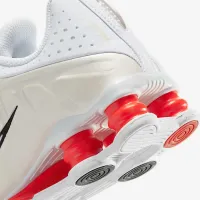 Nike Shox R4 Big детские Кроссовки цвет белый