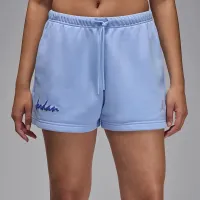 Nike Jordan Brooklyn Fleece жіноча шорти блакитний