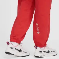 Nike Sportswear Breaking женская Mid-Rise оверсайз French Terry Pants цвет красный