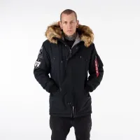 Куртка Alpha Industries Arctic Discoverer 11810003 - Чорна