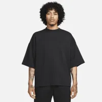 Nike Sportswear Tech Fleece Reimagined чоловічі оверсайз Short-Sleeve світшот колір чорний