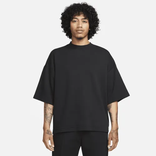 Nike Sportswear Tech Fleece Reimagined чоловічі оверсайз Short-Sleeve світшот колір чорний